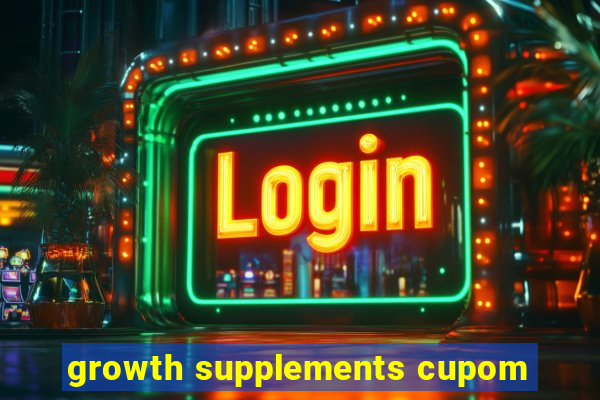 growth supplements cupom